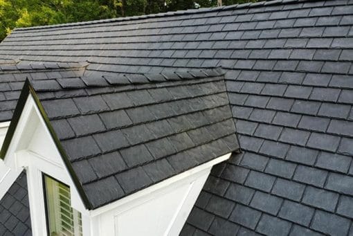 DaVinci Roofscapes Multi-Width Composite Slate Shingles